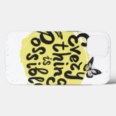 Alles is mogelijk Case-Mate iPhone case (Achterkant (horizontaal))