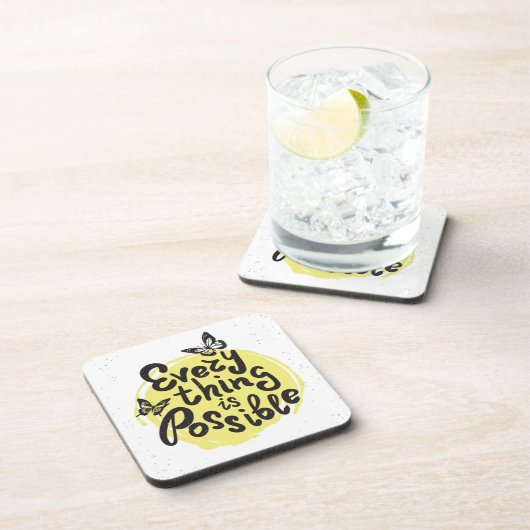 Alles is mogelijk drankjes onderzetter (Rechterzijde)