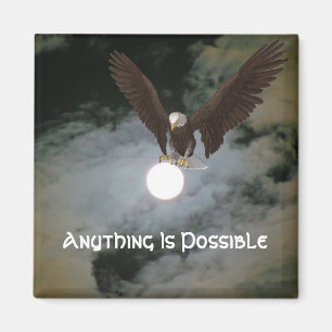 Alles is mogelijk Eagle Inspirerend Magnet