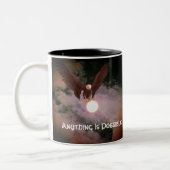 Alles is mogelijk Eagle Inspirerend Tweekleurige Koffiemok (Links)