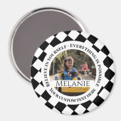 Alles is mogelijk - Geloof in jezelf Magneet (Voorkant / Achterkant)