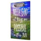 Alles is mogelijk in Bijbel, Christelijk Klembord (Links)