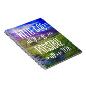 Alles is mogelijk in Bijbel, Christelijk Notitieboek (Rechterzijde)