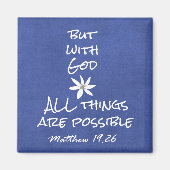 Alles is mogelijk in Bijbelversie Magneet (Voorkant)