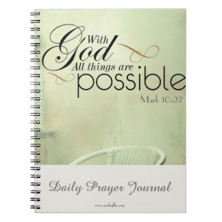 Alles is mogelijk met God Journal Notitieboek