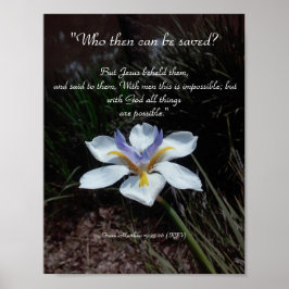 Alles is mogelijk met God Poster