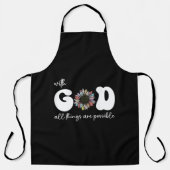 Alles is mogelijk met God Schort (Voorkant)