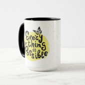 Alles is mogelijk mok (Voorkant links)