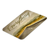 "Alles is mogelijk" Motivatie Affirmatie Magneet (Linkerzijde)