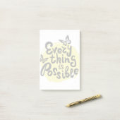 Alles is mogelijk post-it® notes (Op bureau)