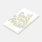 Alles is mogelijk post-it® notes (Schuin)