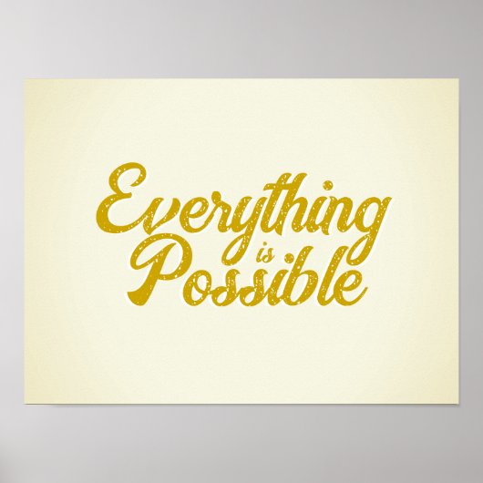 Alles is mogelijk poster (Voorkant)