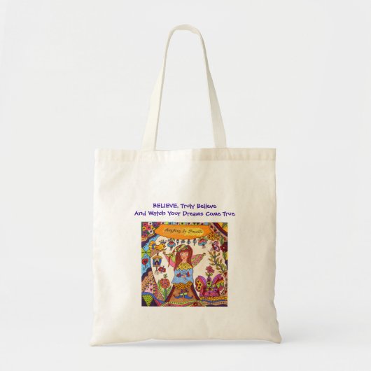 Alles is mogelijk raar tote bag (Voorkant)