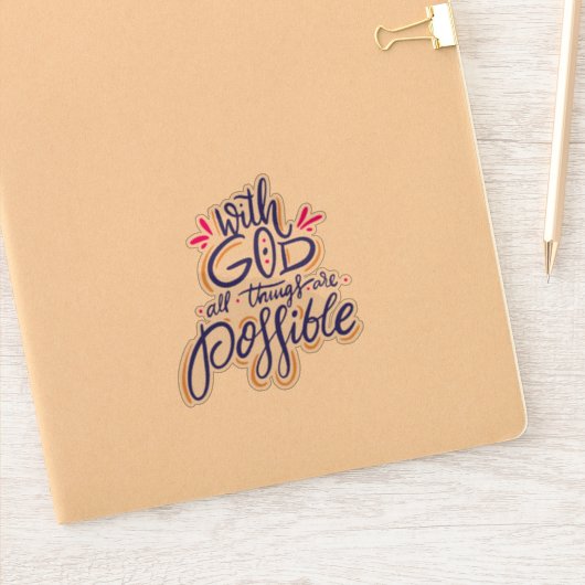 Alles is mogelijk Sticker (Notitieboek)