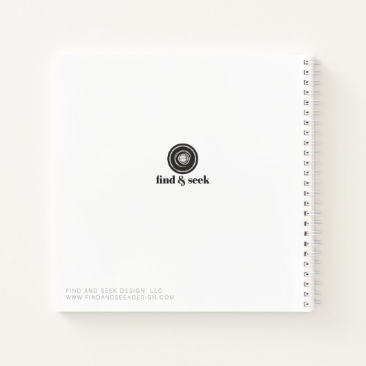 Alles is mogelijk voor een notebook notitieboek (Achterkant)