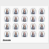 Alles is mogelijk voor iemand die gelooft vierkante sticker (Vel)