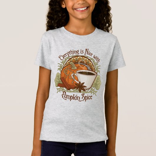 Alles is mooi met Pumpkin Spice T-Shir T-shirt (Voorkant)