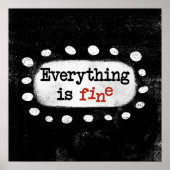 Alles is mooi Poster muurkunst (Voorkant)