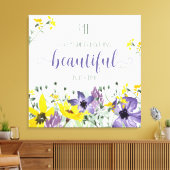 Alles is mooi - Pred 3:11 Canvas Afdruk (Insitu (Woonkamer))
