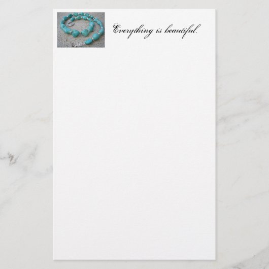 Alles is mooie briefjes briefpapier (Voorkant)
