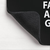 Alles is nep en homo grappig muismat (Hoek)