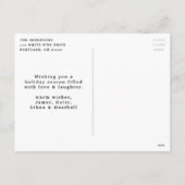 Alles is niet kalm | Foto van Funny Feestdagenkaart (Achterkant)