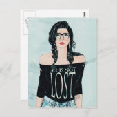 Alles is niet verloren briefkaart (Voorkant / Achterkant)