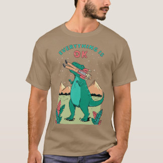 Alles is ok dinosaurus t-shirt