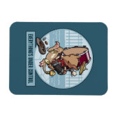 Alles is onder controle Bandicoot One Man Band Magneet (Horizontaal)