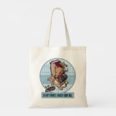Alles is onder controle Bandicoot One Man Band Tote Bag (Achterkant)