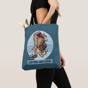 Alles is onder controle Bandicoot One Man Band Tote Bag
