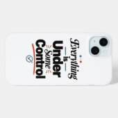 Alles Is Onder Controle Case-Mate iPhone Case (Achterkant (horizontaal))