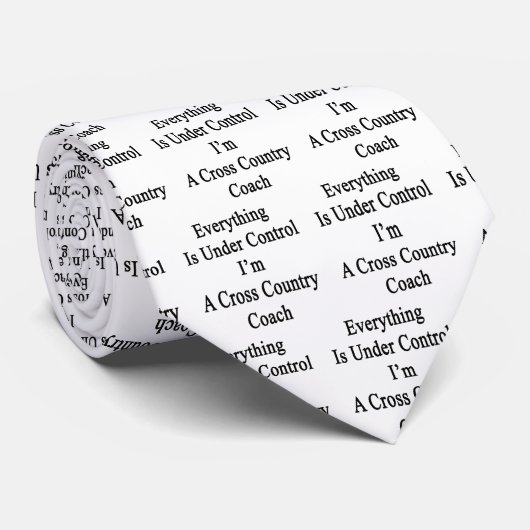 Alles is onder controle... ik ben een cross-countr stropdas (Opgerold)