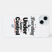 Alles Is Onder Controle iPhone Hoesje (Achterkant horizontaal)