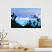 Alles is opgejaagd en ergens in een haast... poster (Keuken)