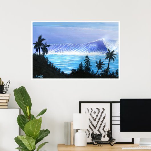 Alles is opgejaagd en ergens in een haast... poster (Thuiskantoor)