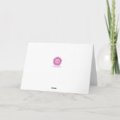 Alles is perfect opklapbaar ~ Folded Card Feestdagen Kaart (Achterkant)