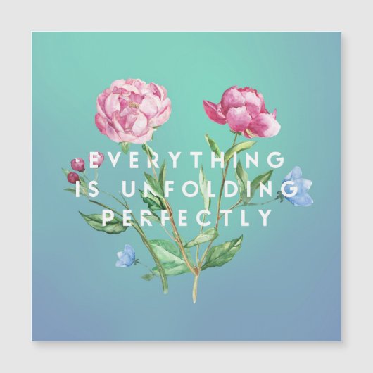 Alles is perfect opklapbaar ~ Magnetische kaart (Voorkant)