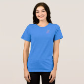 Alles is piksblauw Tri-Blend shirt (Voorkant volledig)