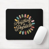 Alles is Popsicle Cool Summer Ice Cream Pattern Muismat (Met muis)