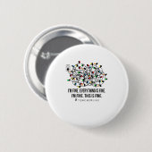 Alles is prima Lif. Ronde Button 5,7 Cm (Voorkant /achterkant)