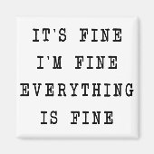 Alles is prima magneet (Voorkant)