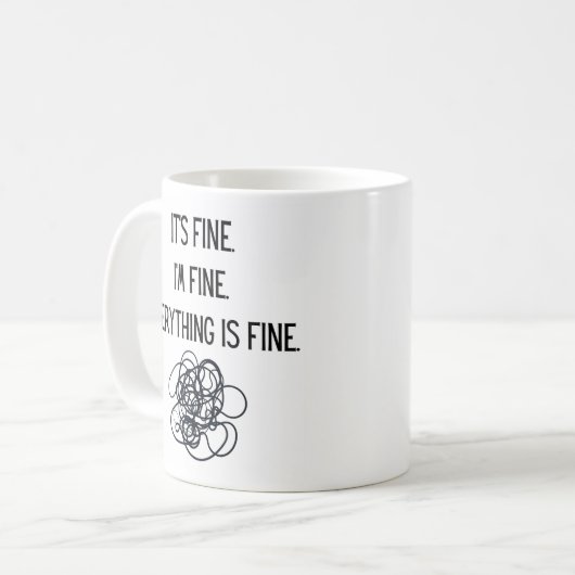 Alles is prima Mok (Voorkant links)