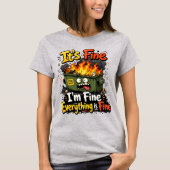 Alles is prima t-shirt (Voorkant)
