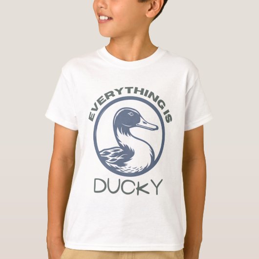 Alles is prima t-shirt (Voorkant)