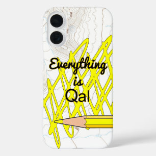 Alles is Quaternaire Alluvium - Geoloog iPhone 16 Hoesje