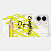 Alles is Quaternaire Alluvium - Geoloog Case-Mate iPhone Case (Achterkant (horizontaal))