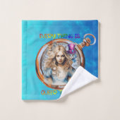 Alles is Queer Today - Alice in Wonderland Bad Handdoek (Wasdoekje)