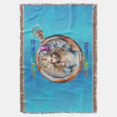 Alles is Queer Today - Alice in Wonderland Deken (Voorkant Verticaal)