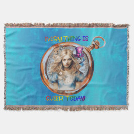 Alles is Queer Today - Alice in Wonderland Deken